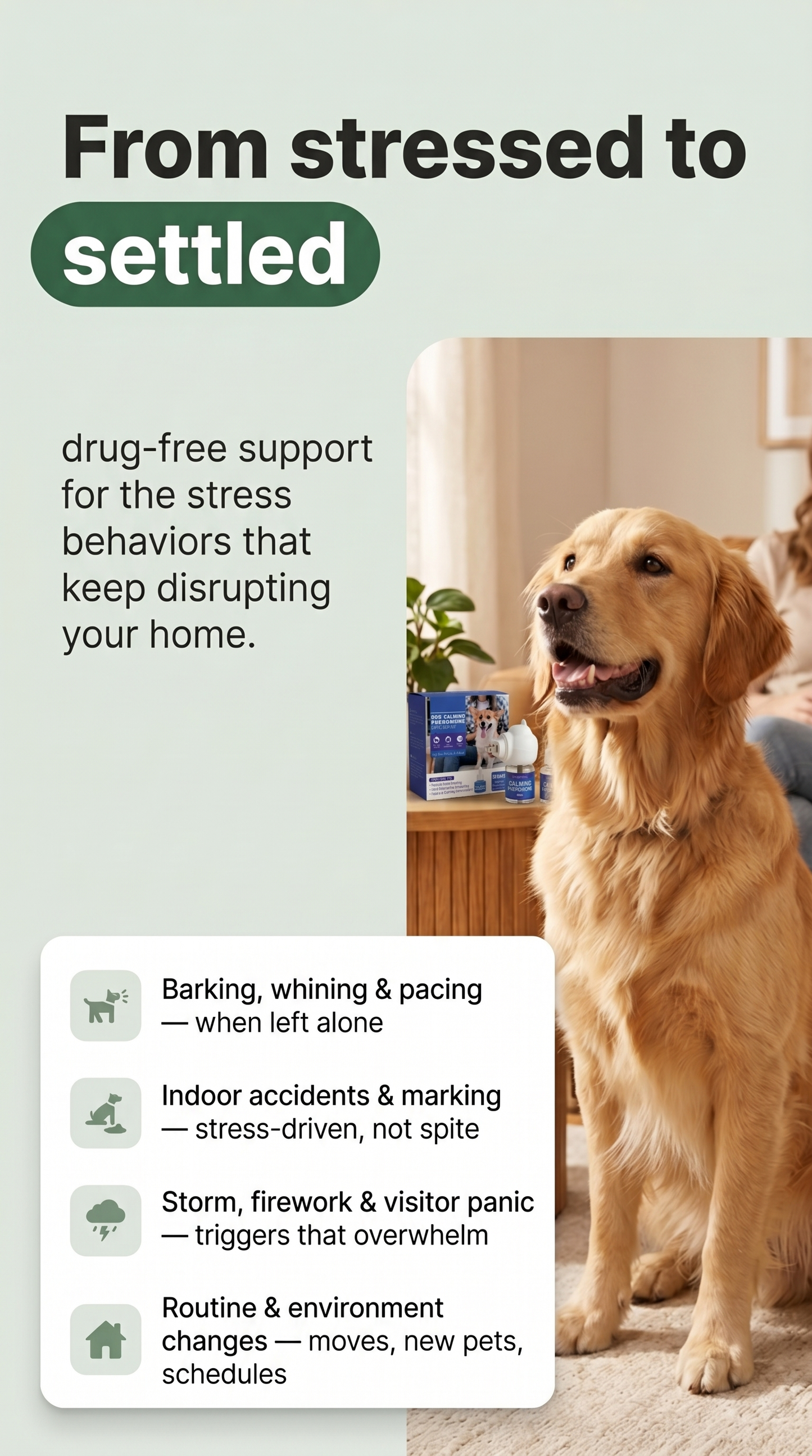 Pawmatter Calming Diffuser for Dogs
