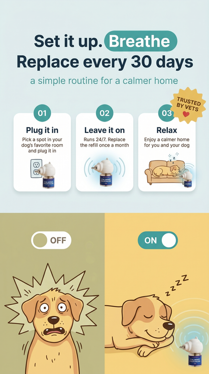 Pawmatter Calming Diffuser for Dogs