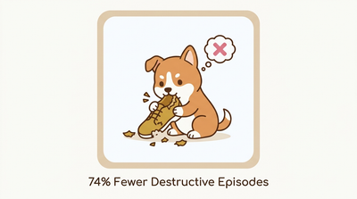 74% Fewer Destructive Episodes